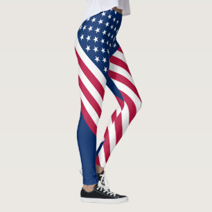 Leggings Drapeau américain
