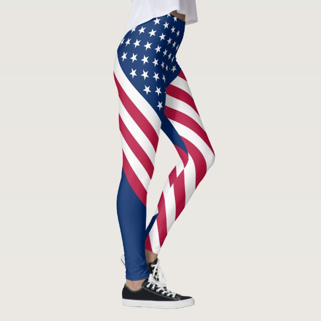 Leggings Drapeau américain (Droite)