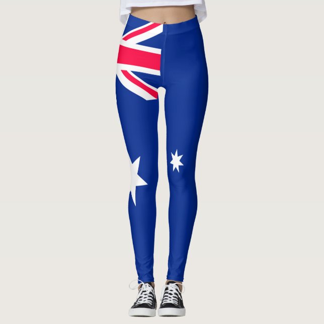 Leggings Drapeau Australie (Devant)