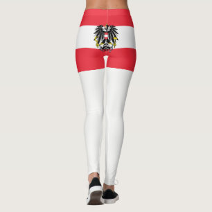 Leggings Drapeau Autriche