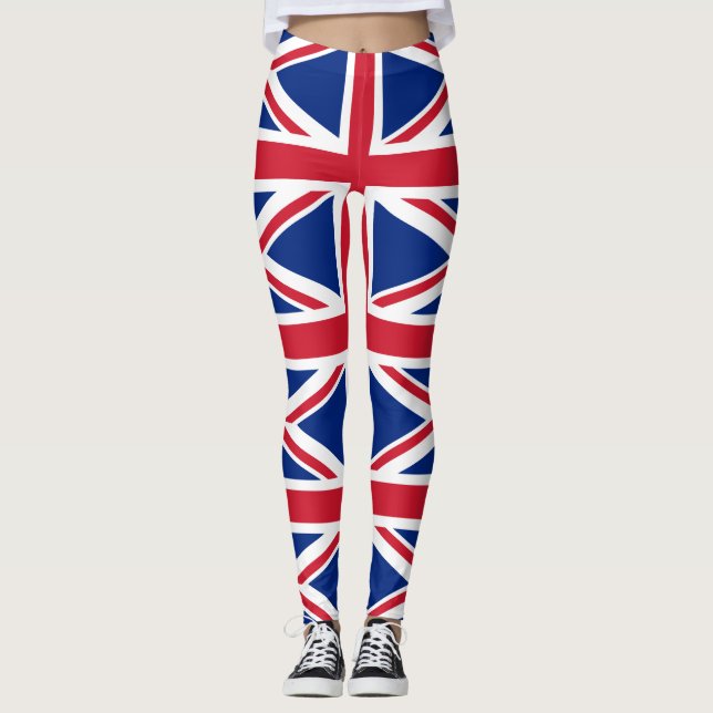 Leggings Drapeau britannique (Devant)