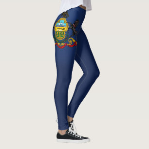 Leggings Drapeau Cool De Pennsylvanie