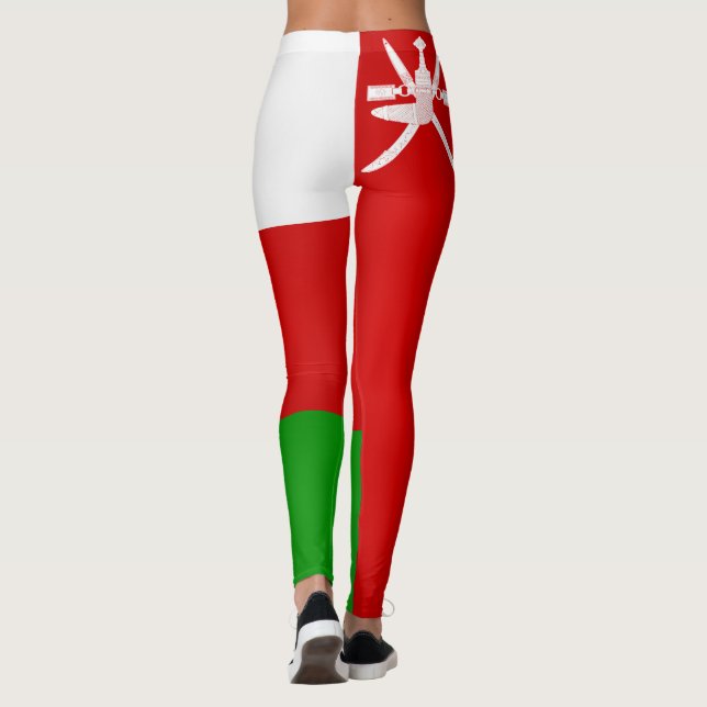 Leggings Drapeau cool Oman (Dos)