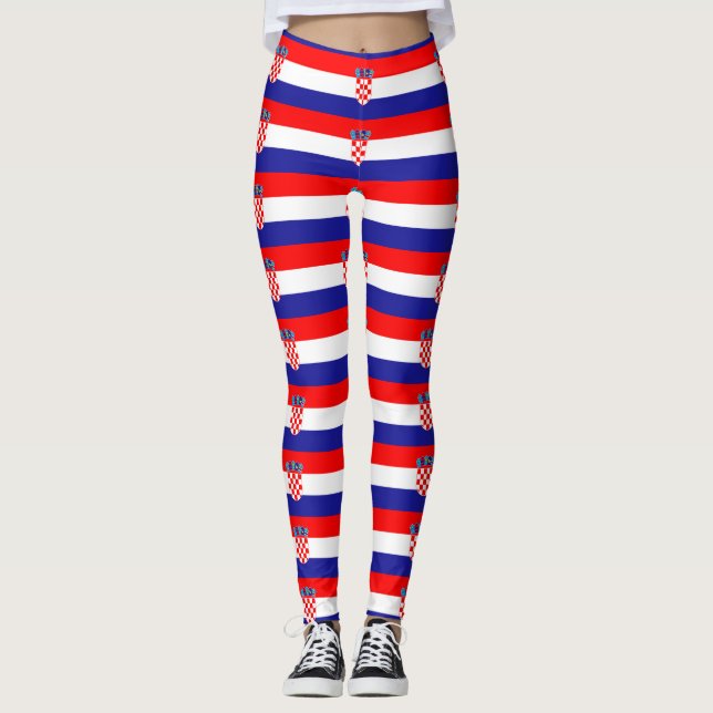 Leggings Drapeau croate (Devant)