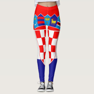 Leggings Drapeau de Croatie