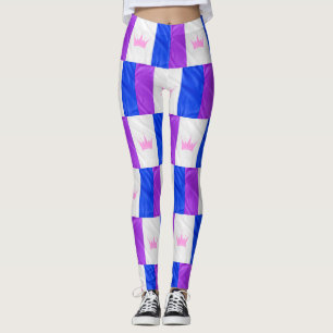 Leggings Drapeau de fierté de la culture drag de SlipperyJo