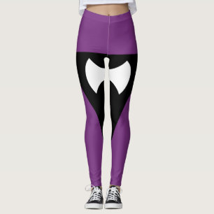Leggings Drapeau de fierté Lesbienne Labrys