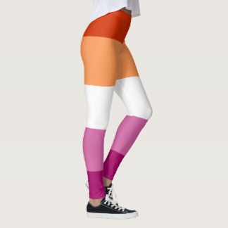 Leggings Drapeau de fierté lesbienne LGBTQ