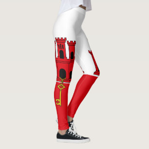Leggings Drapeau de Gibraltar