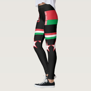 Leggings Drapeau de la Biélorussie