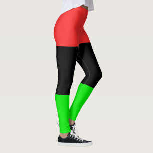 Leggings Drapeau de la diaspora afro-américaine 