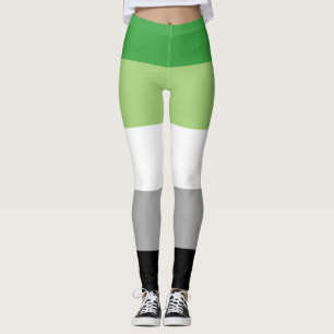 Leggings Drapeau de la fierté aromantique LGBTQ