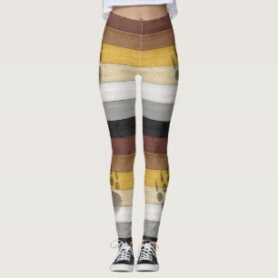 Leggings drapeau de la fierté de l'ours de SlipperyJoe's te