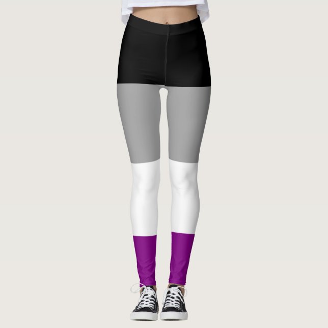 Leggings Drapeau de la fierté sexuelle (Devant)