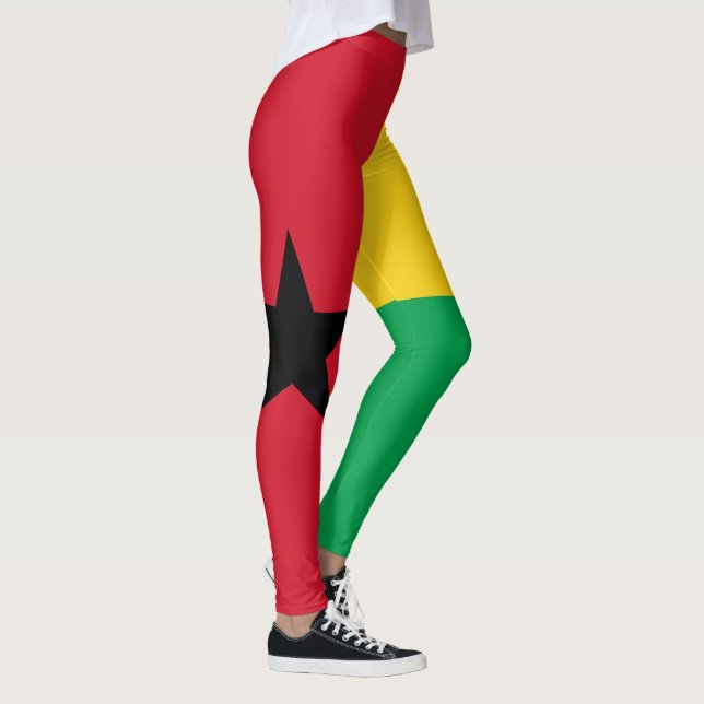 Leggings Drapeau de la Guinée Bissau (Droite)
