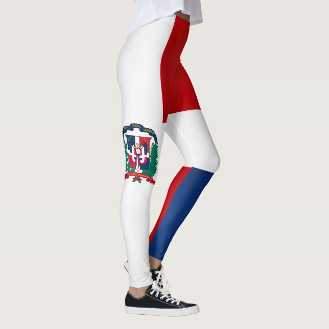 Leggings Drapeau de la République Dominicaine Cool (Droite)