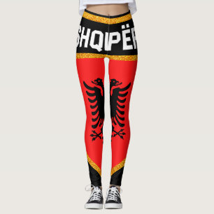 Leggings Drapeau de l'Albanie
