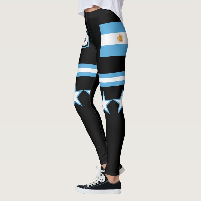 Leggings Drapeau de l'Argentine (Gauche)
