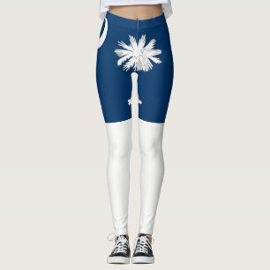 Leggings Drapeau de l'État de Caroline du Sud