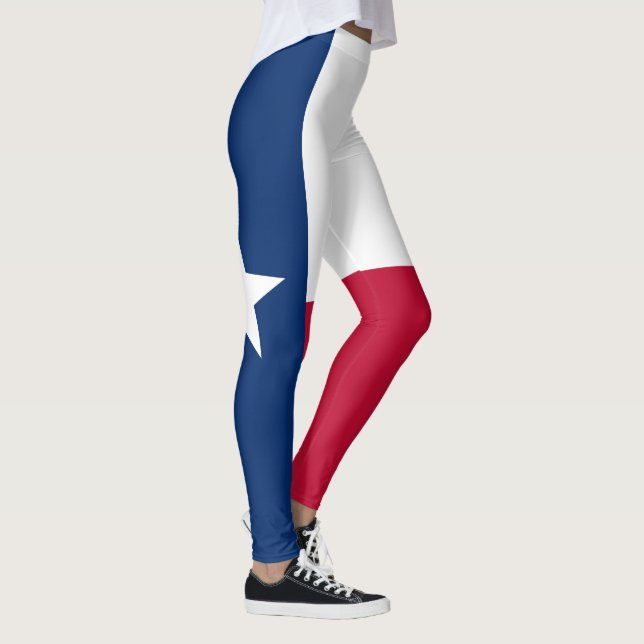 Leggings Drapeau de l'État du Texas (Droite)