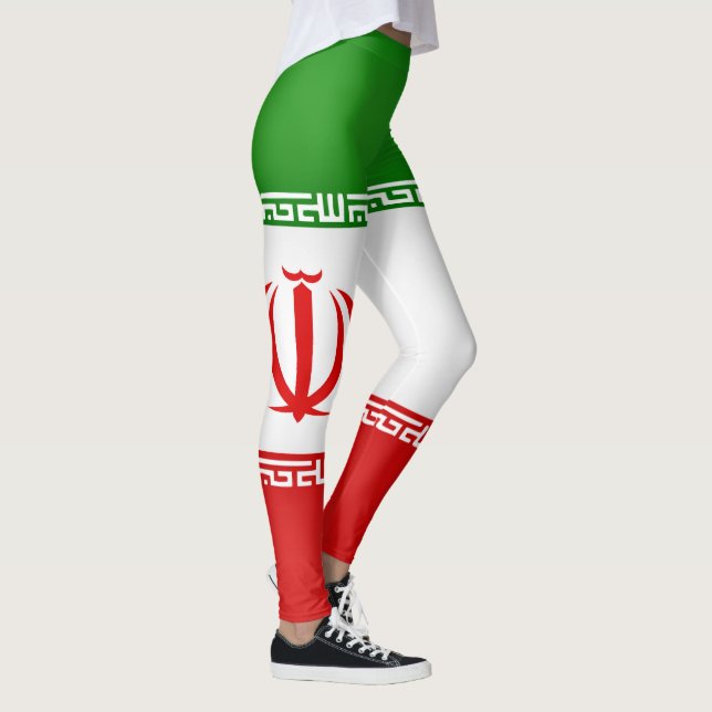 Leggings Drapeau de l'Iran Cool (Droite)