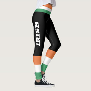 Leggings Drapeau de l'Irlande de la Saint Patrick