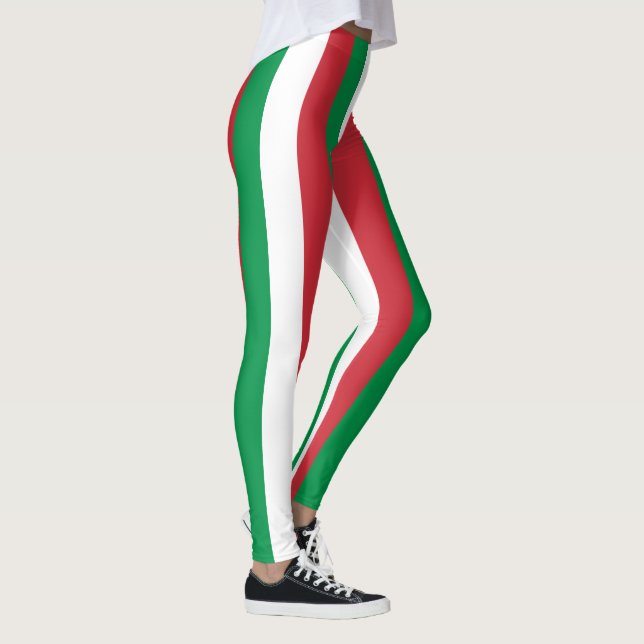 Leggings Drapeau de l'Italie (Droite)