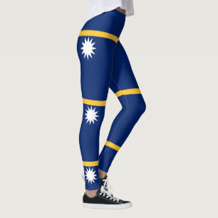 Leggings Drapeau de Nauru