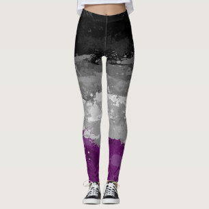 Leggings Drapeau de peinture à l'agneau