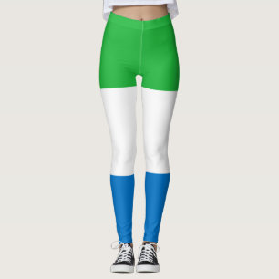 Leggings Drapeau de Sierra Leone