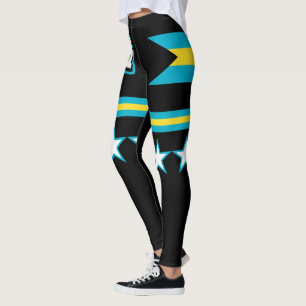 Leggings Drapeau des Bahamas