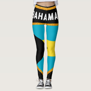 Leggings Drapeau des Bahamas