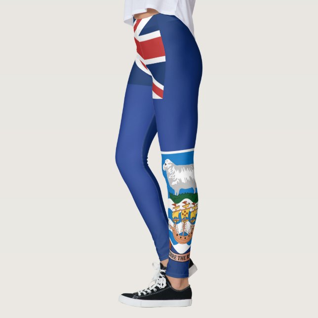 Leggings Drapeau des îles Falkland cool (Gauche)
