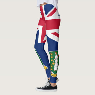 Leggings Drapeau des îles Vierges britanniques