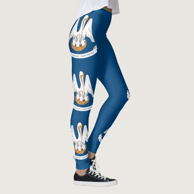 Leggings Drapeau d'État de Louisiane (Droite)