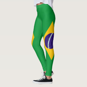 Leggings Drapeau du Brésil