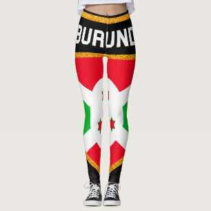 Leggings Drapeau du Burundi