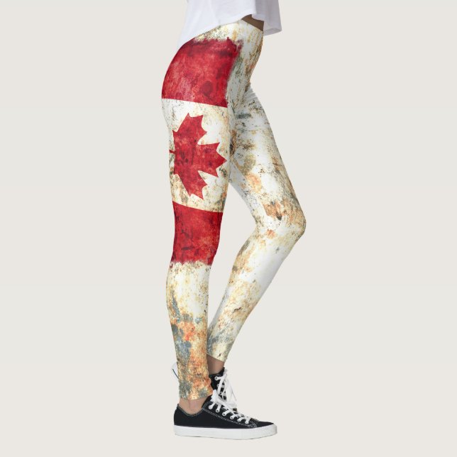 Leggings Drapeau du Canada (Droite)