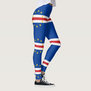 Leggings Drapeau du Cap-Vert
