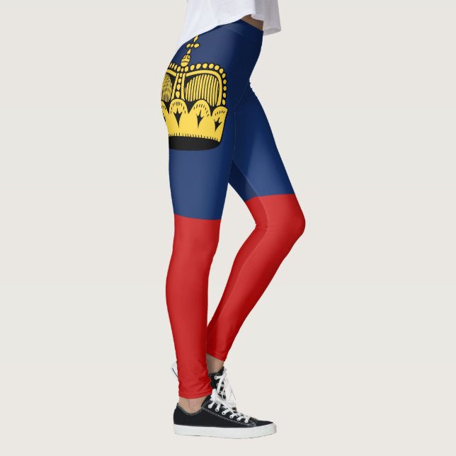 Leggings Drapeau du Liechtenstein Cool (Droite)