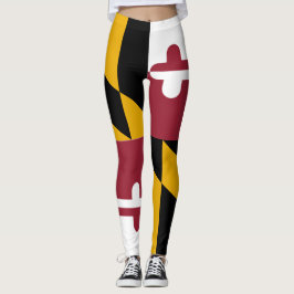 Leggings Drapeau du Maryland
