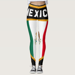 Leggings Drapeau du Mexique