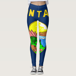 Leggings Drapeau du Montana