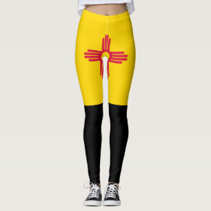 Leggings Drapeau du Nouveau Mexique