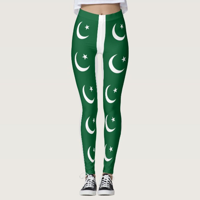 Leggings Drapeau du Pakistan (Devant)