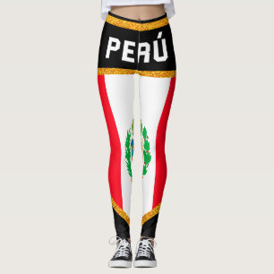 Leggings Drapeau du Pérou