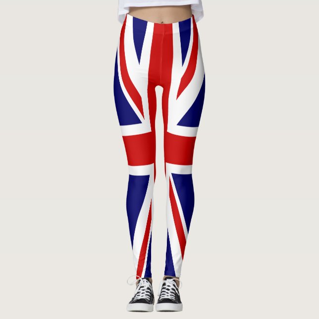 Leggings Drapeau du Royaume-Uni / Union Jack (Devant)