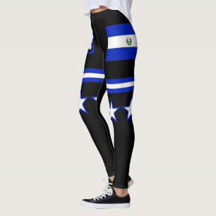 Leggings Drapeau du Salvador