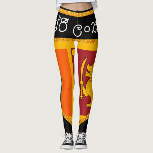 Leggings Drapeau du Sri Lanka