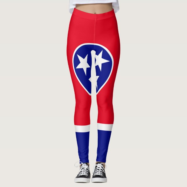 Leggings Drapeau du Tennessee (Devant)